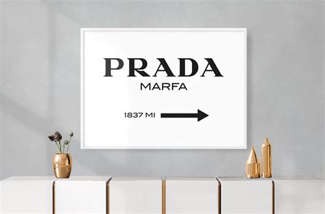 prada poster ebay|quadro prada marfa gossip girl.